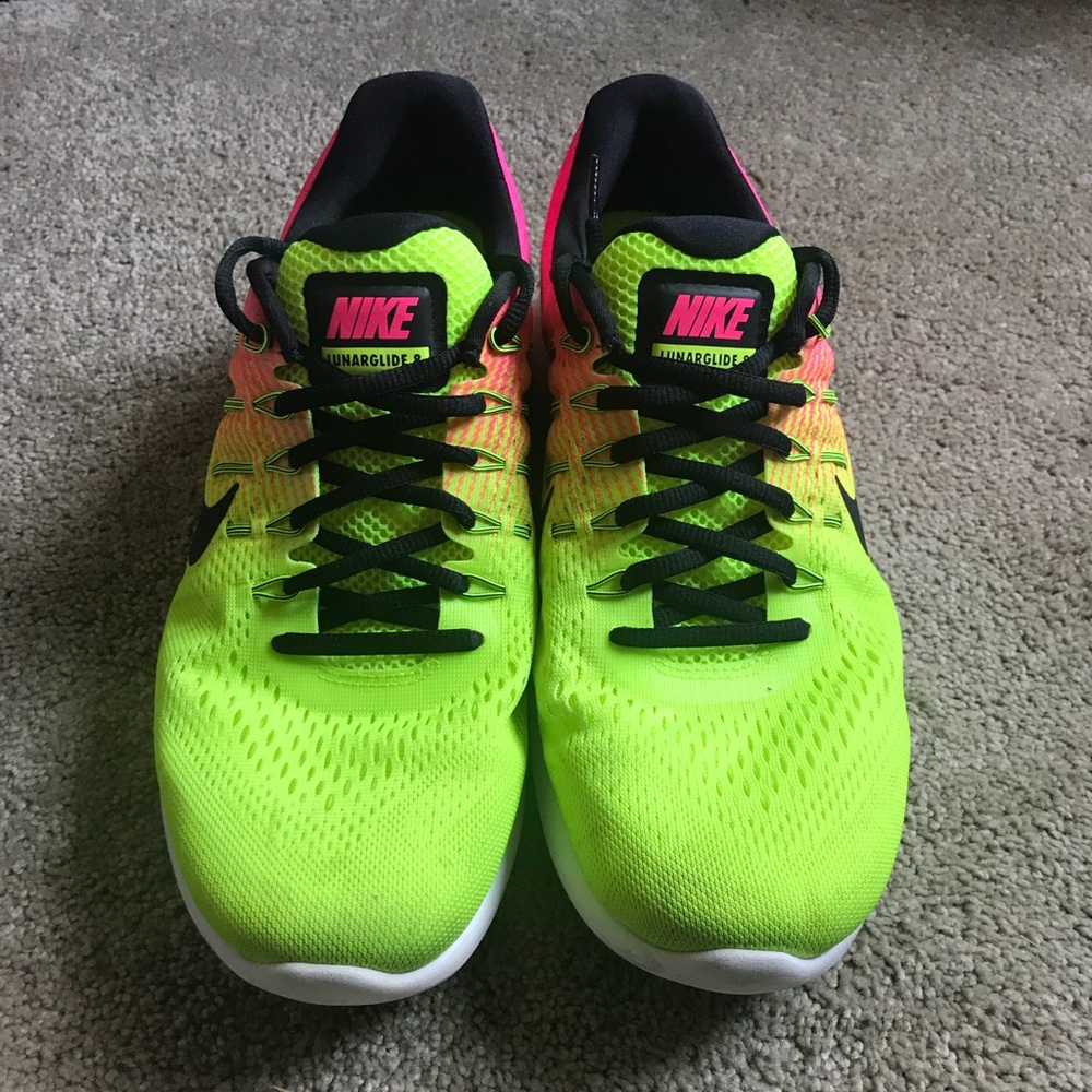 Nike Lunarglide 8: Size 10 Men’s. Gently Used.